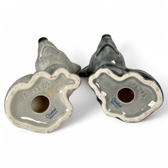 Goebel Mouse Figurines Lot of 3 Mice 35793 35794 35795 W Germany Gray Rats - Picture 8 of 9